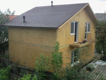 Канадський будинок, сип панель - перекриття, стіни, дах
