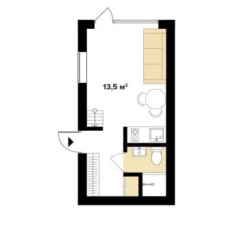 Будинок Хай-тек 28 м кв 2