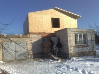 Реконструкция дома с применением сип панели 5